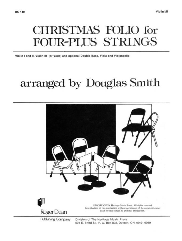 Christmas Folio For Four-Plus Strings
